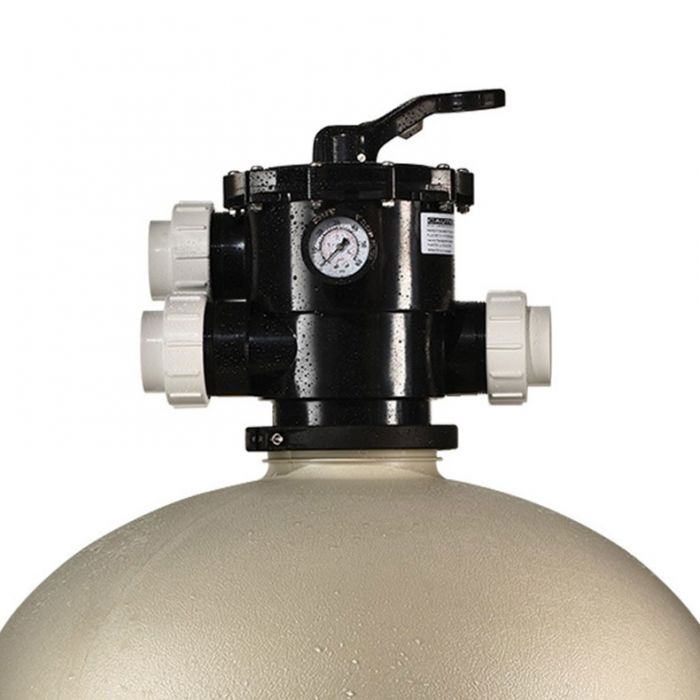 Pentair Sand Dollar® 26 in SD80 Sand Filter with 2 in Multiport Valve – 145386