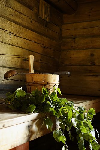 Birch sauna whisk (Sauna Whisk / Vihta) – Traditional Finnish sauna ritual