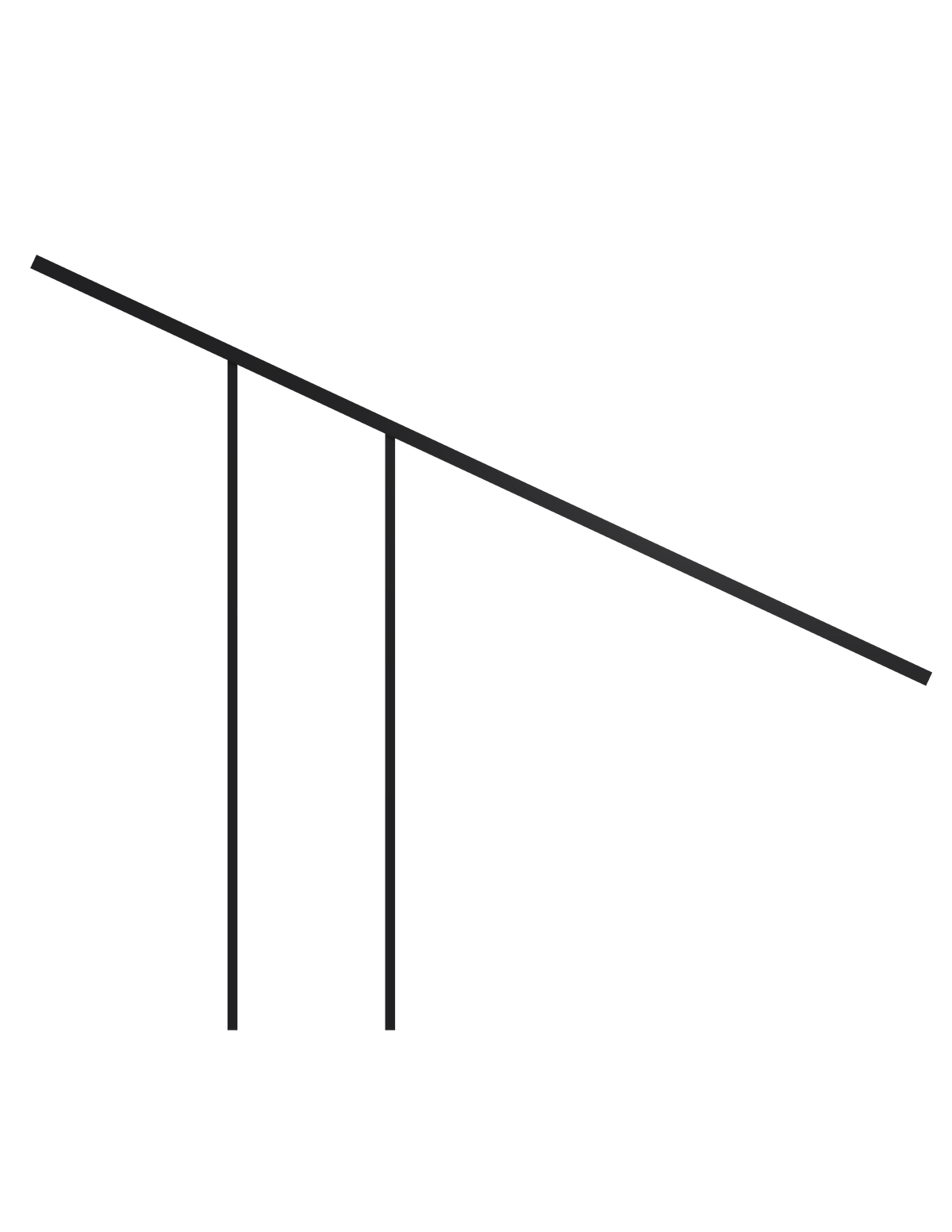 In-ground pool railing in black 304 stainless steel – Durable modern handrail with universal anchoring