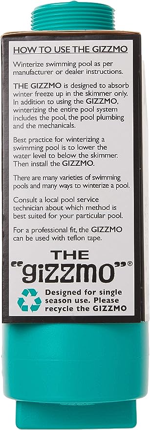 Gizzmo 1.5 in. for pool skimmer – Winter protection