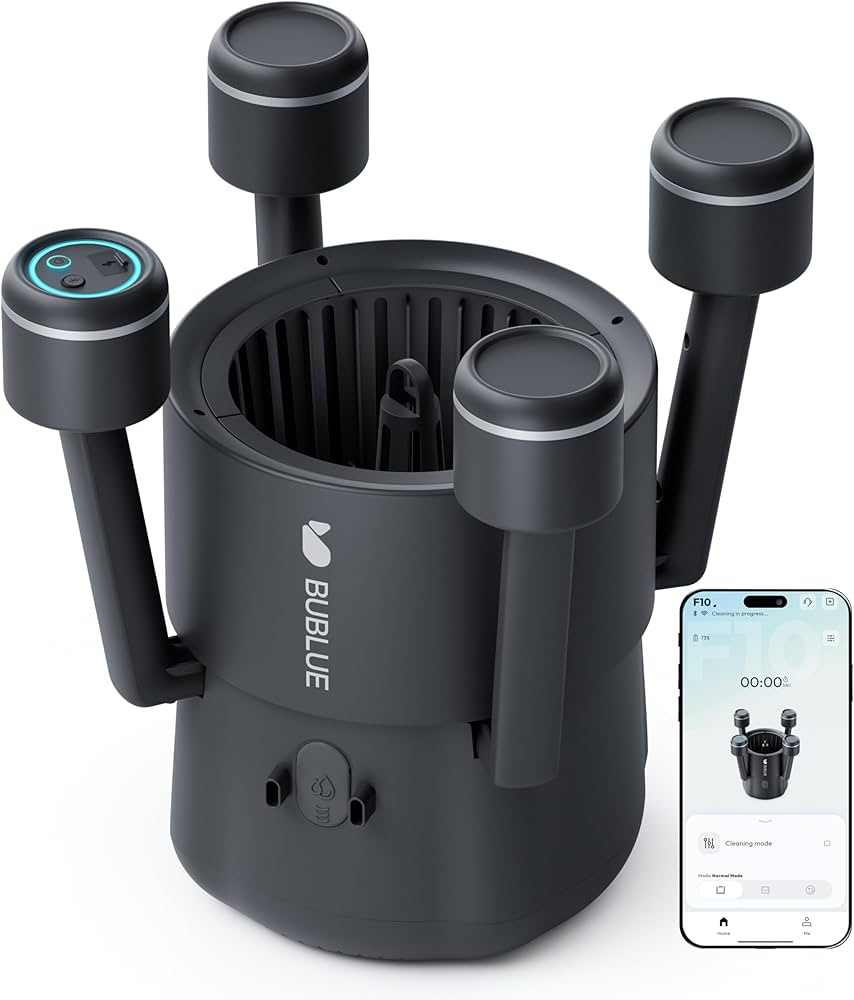 BuBlue F10 Surface Robot – Wireless Smart Pool Cleaner