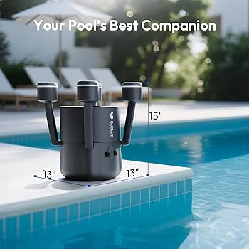 BuBlue F10 Surface Robot – Wireless Smart Pool Cleaner