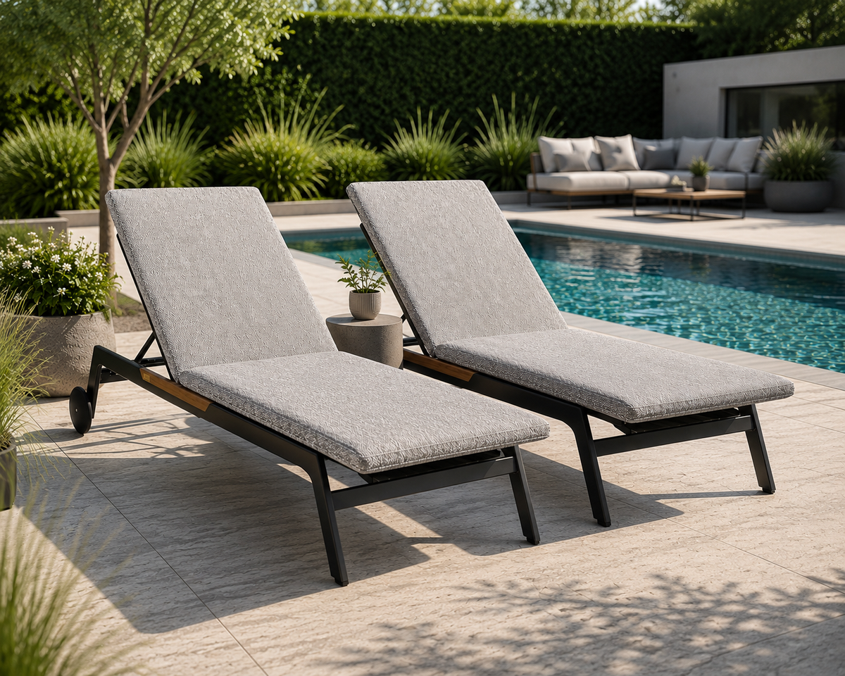 Tintamarre Lounger with Cushion by ATOLL | Premium Comfort and Contemporary Elegance