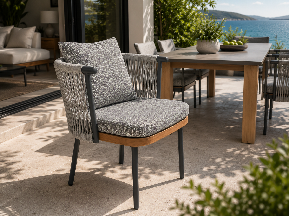 Happy Bay Dining Chair by ATOLL | Exceptional Comfort and Premium Outdoor Design