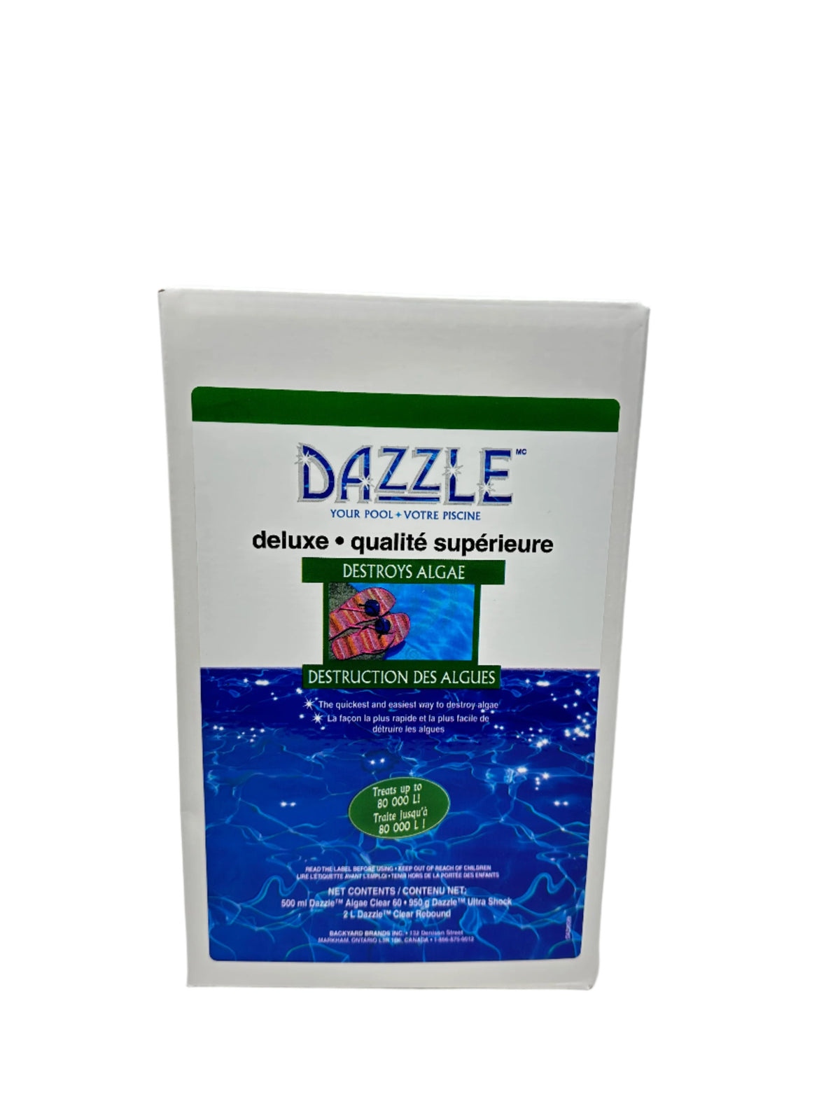 Dazzle Premium Algae Removal Kit – Up to 80 000 L