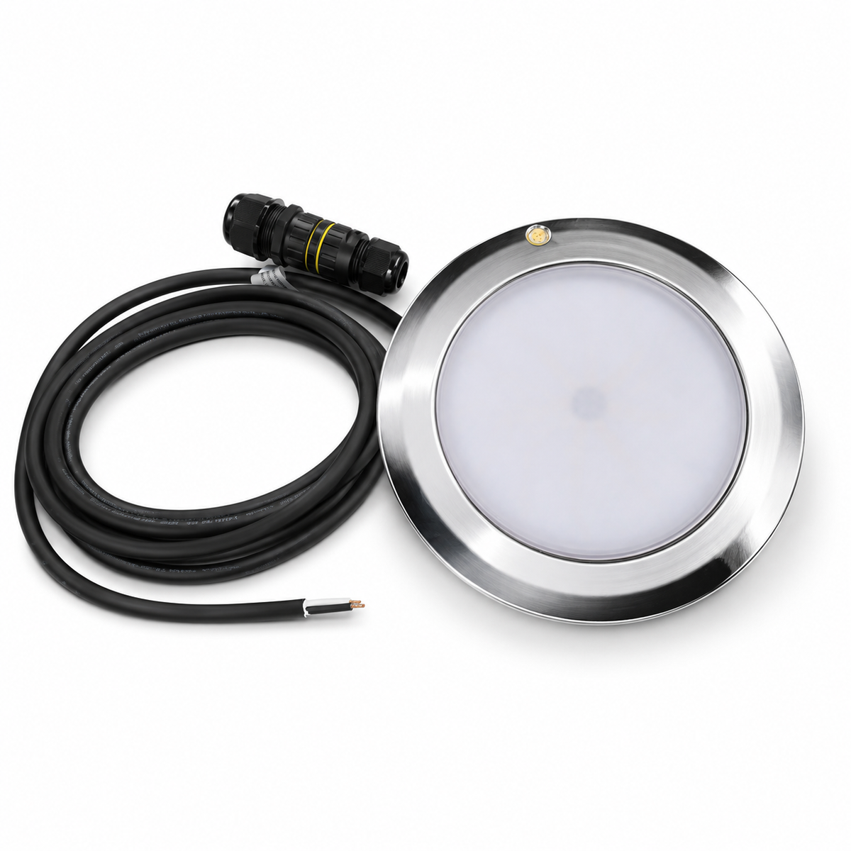 12 V LED MOOV Light in stainless steel – Compatible with Pentair Amerlite and IntelliBrite | ML35RGBWW10P