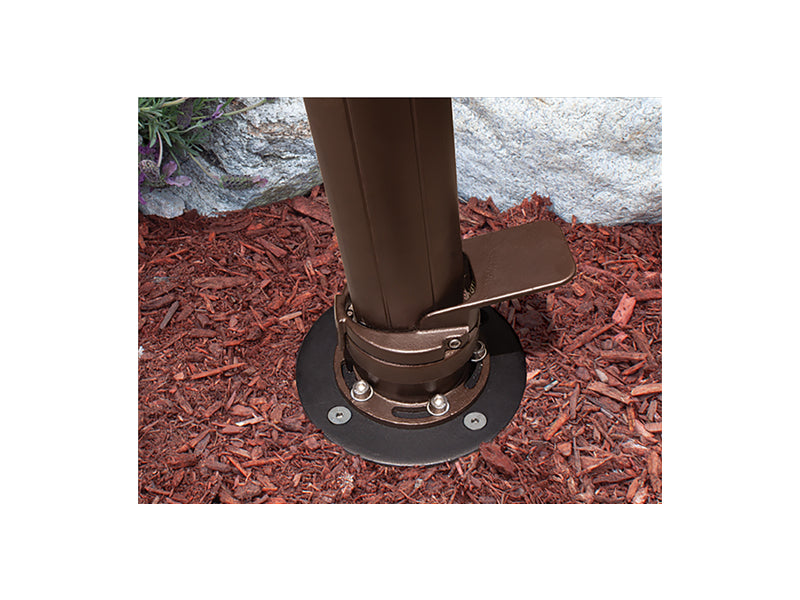 Treasure Garden® AMK-G Ground Installation Mount for Offset Parasol AKZP and AG25T