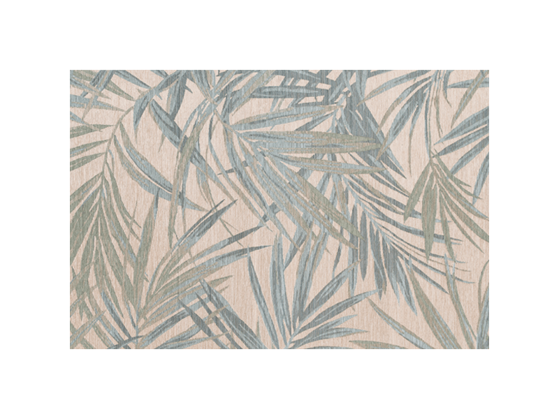 Paradise Cove Outdoor Rug 100% Recycled Polyester – Contemporary Leaf Pattern