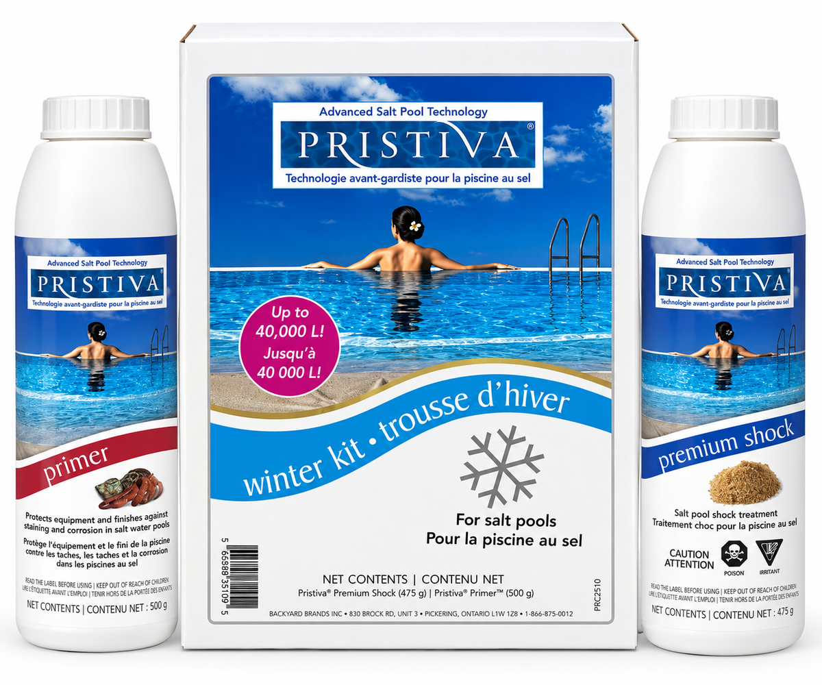 Pristiva Winterizing Kit for Saltwater Pools – Up to 40 000 L
