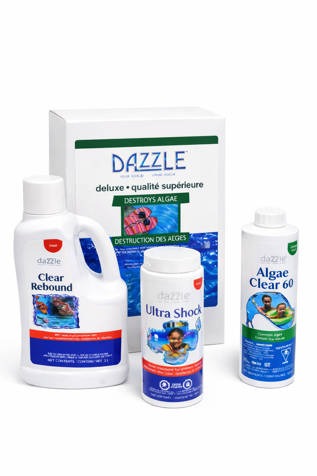 Dazzle Premium Algae Removal Kit – Up to 80 000 L