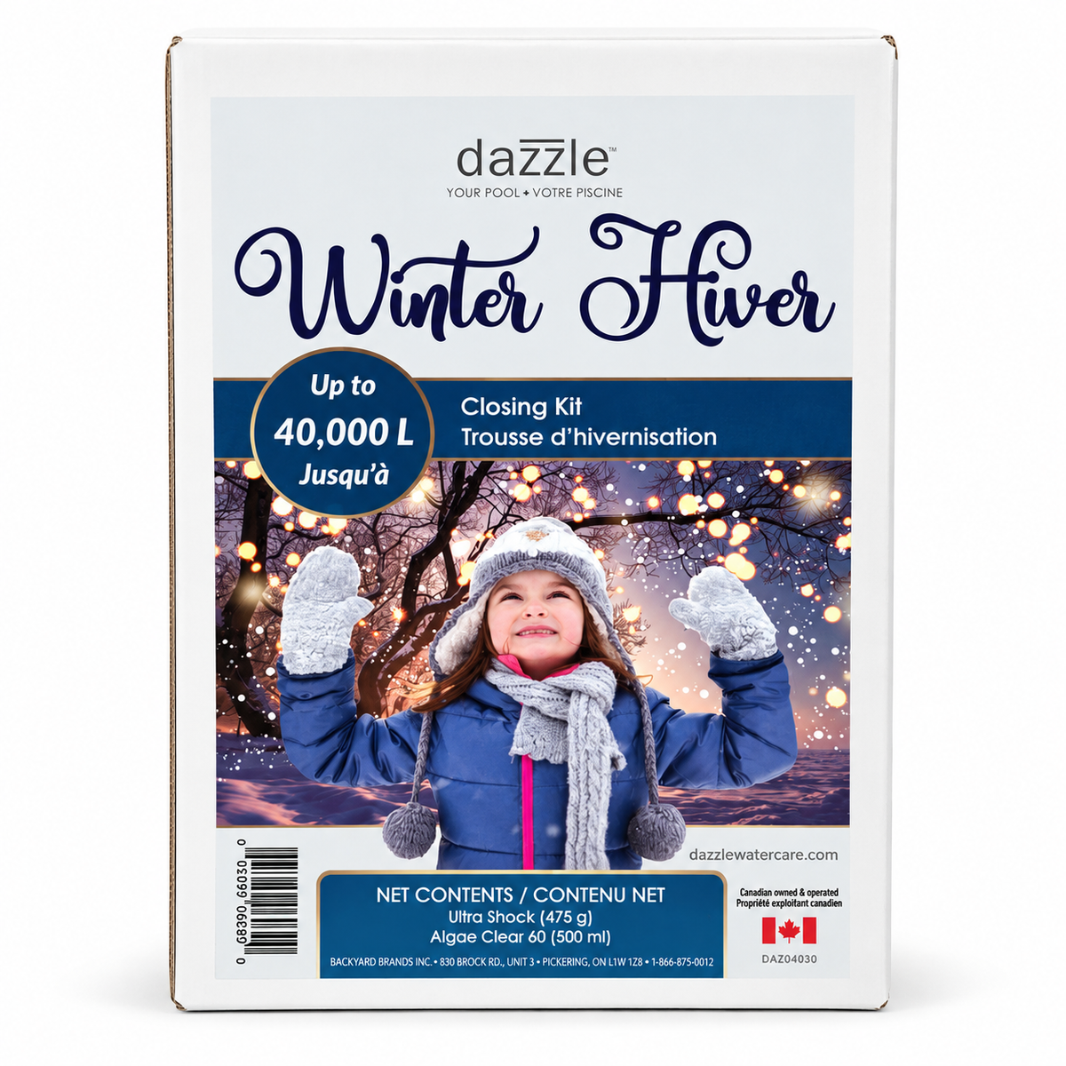 Dazzle Premium Winterizing Kit – Up to 40 000 L