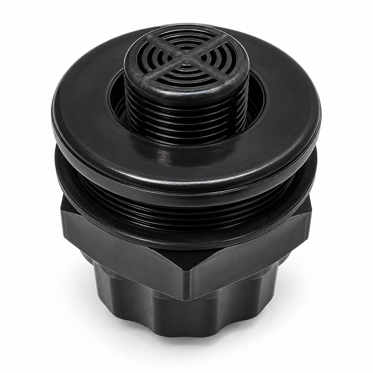 Vue du filetage et de la grille de l’ensemble de drain et bouchon Soma OC-4073