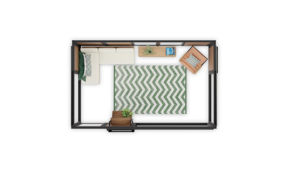 Gazebo Visscher Baker 11 x 14 – Rallonge de 40 po – vue 3