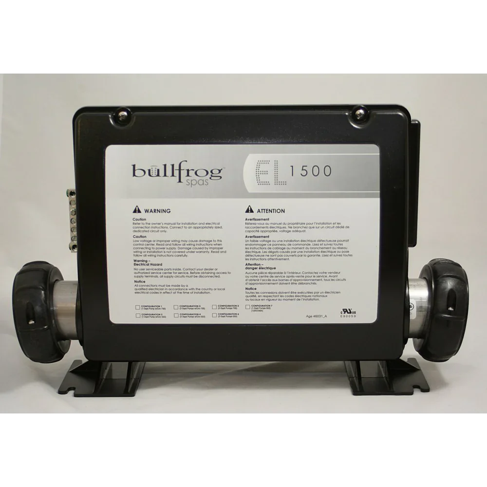Bullfrog Spas EL1500 BF15 65-1805 Control Box with Heater