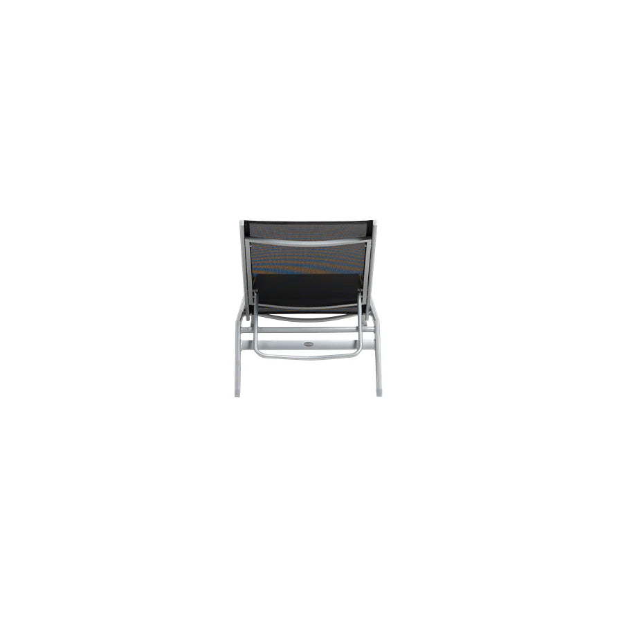 Ratana Collection Lucca Black Chaise Longue