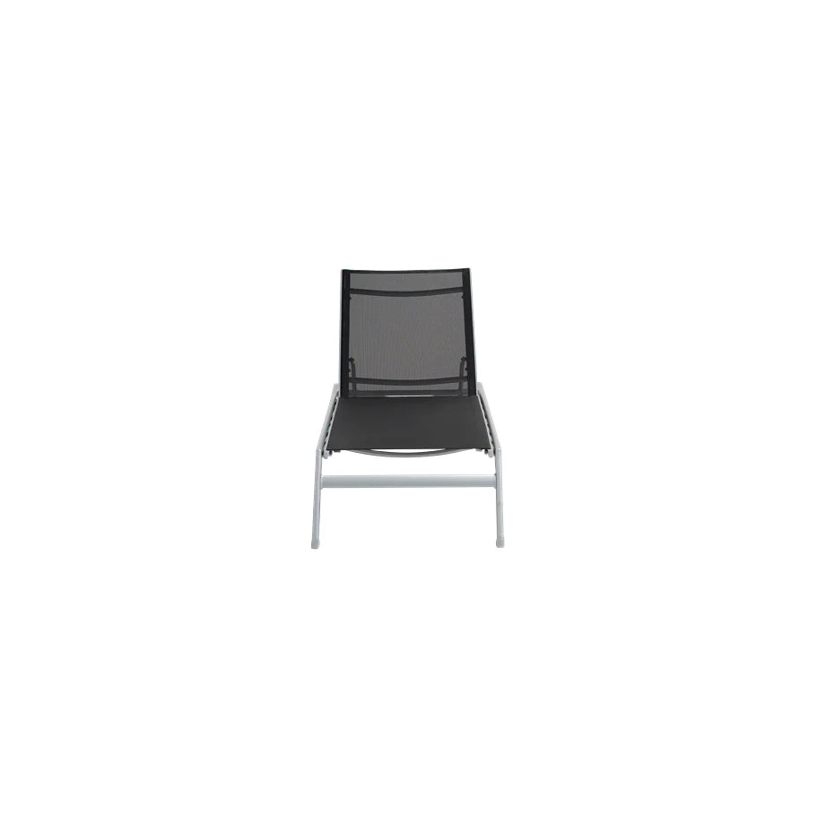 Ratana Collection Lucca Black Chaise Longue