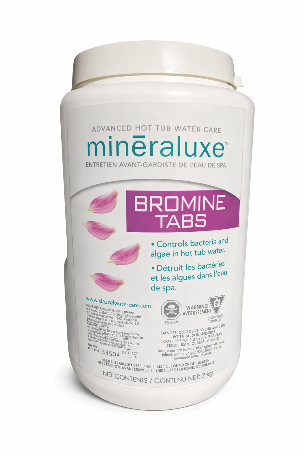 Mineraluxe Bromine Tablets – 2.0 kg