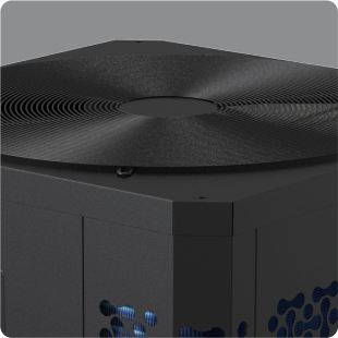 Ventilateur supérieur de la thermopompe Moov TurboX 200K