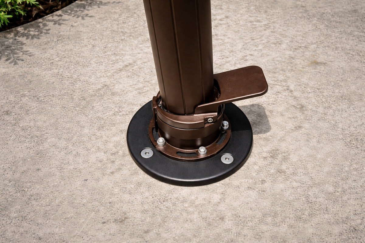 Treasure Garden® AMK-C22 Concrete Mounting Bracket for Offset Parasol AKZP and AG25T