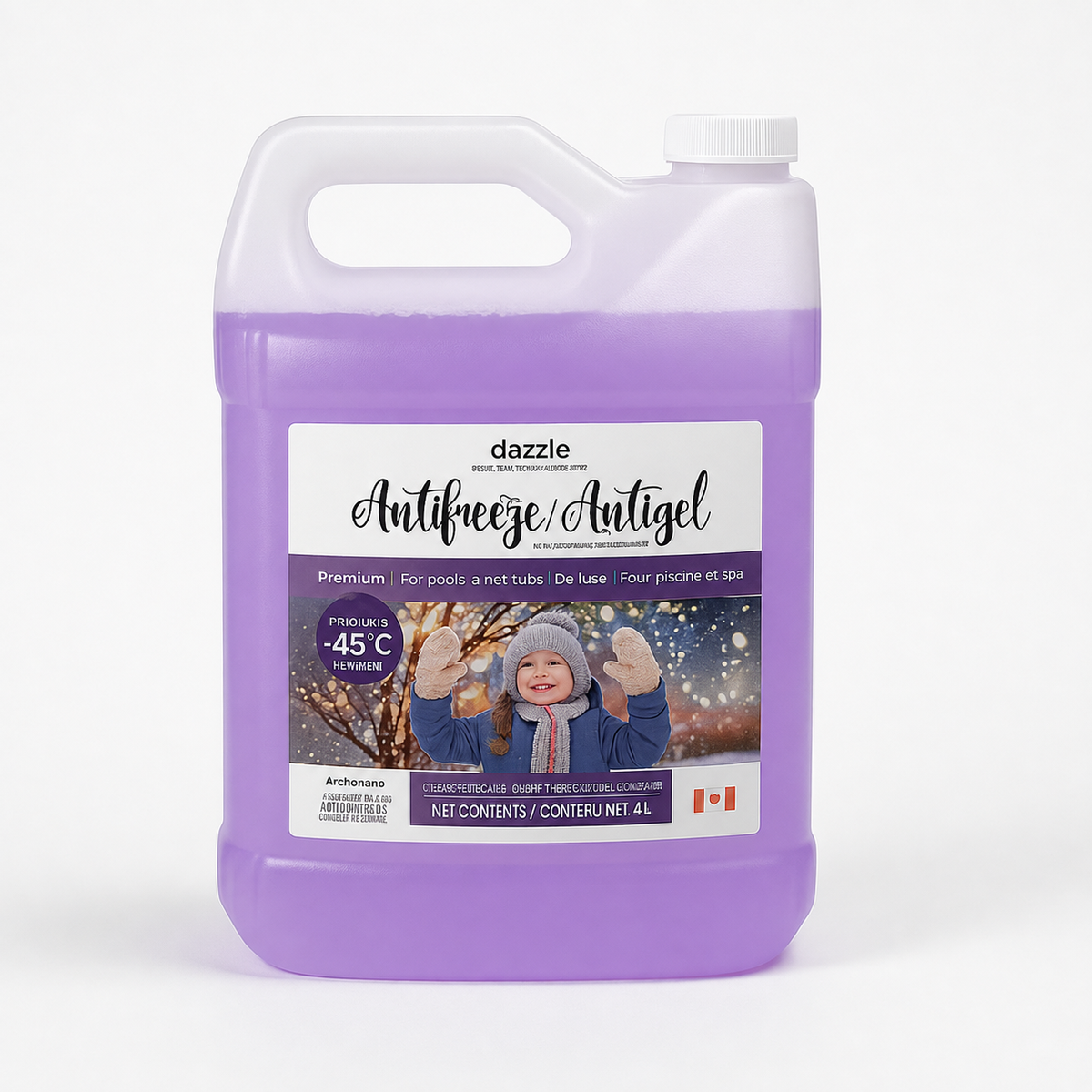 Premium Dazzle antifreeze 3,78 L for pools and spas – DAZ06014