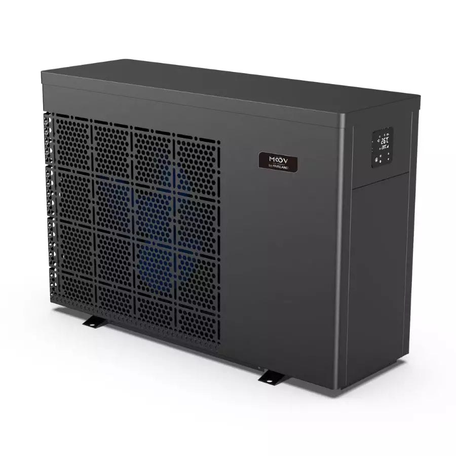Black winter cover for Moov TurboSilence 65 MTS65 heat pump – 38 x 16 x 26 in