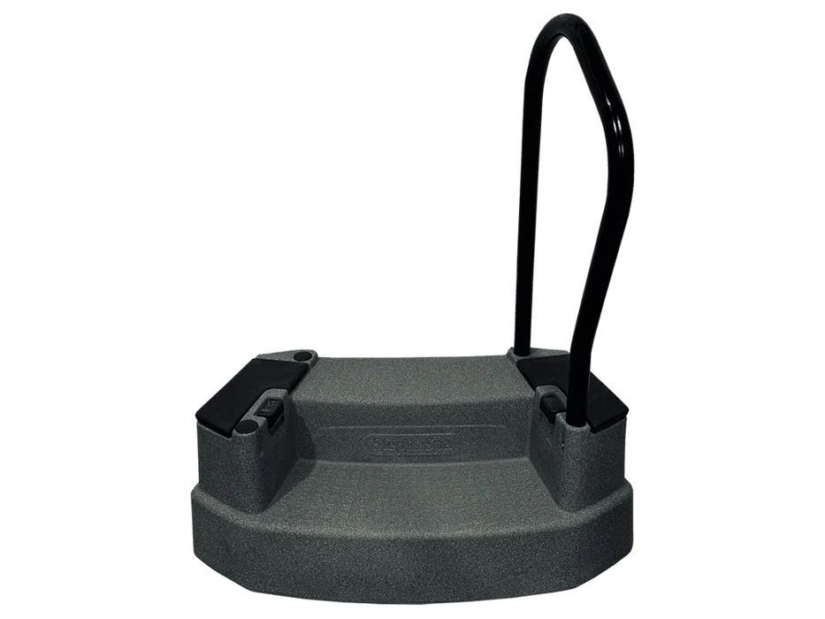 Walk for Step-In-Spa with ramp and LED lighting – Graphite