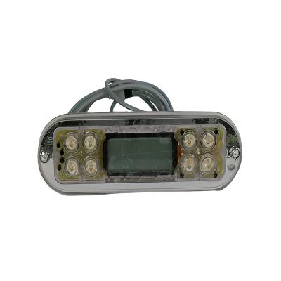 Bullfrog Spas® EL Premier Control Panel without Membrane (No Overlay) – 65-1186
