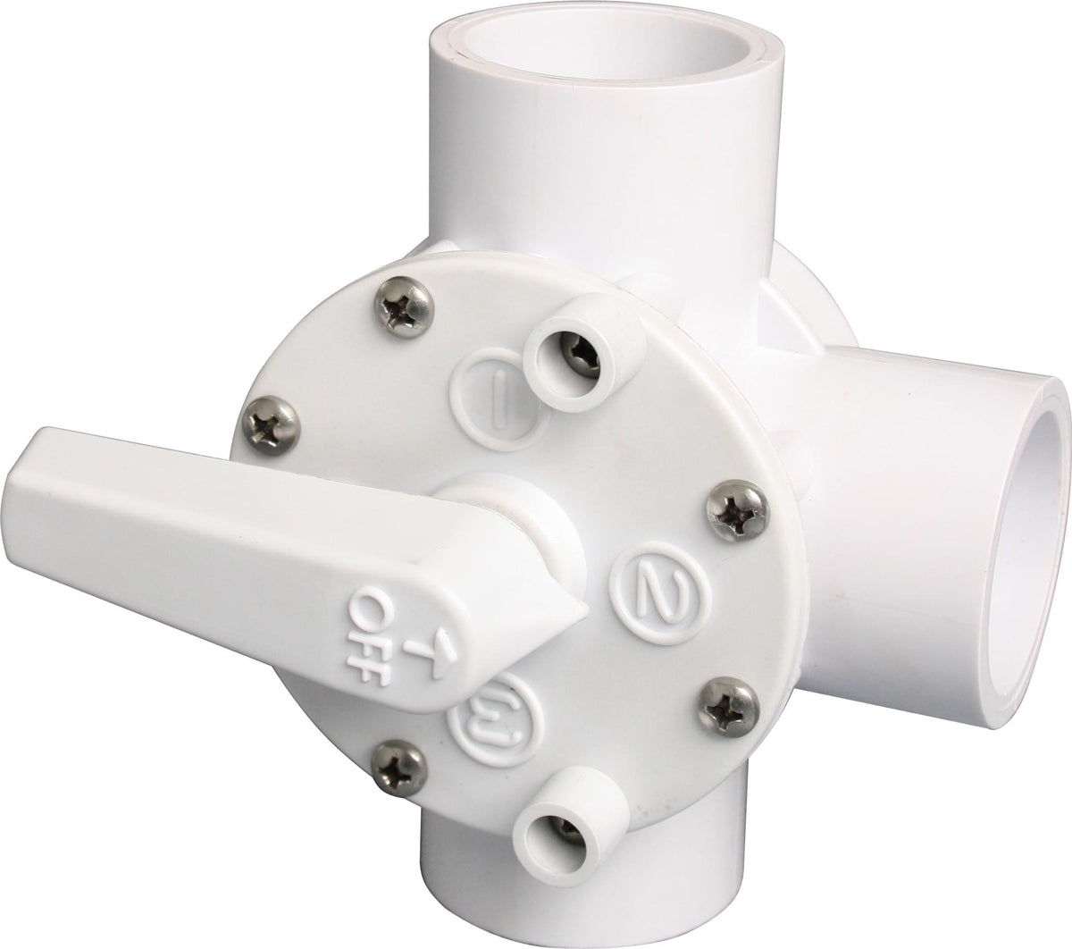 3-way valve 1 1/2" - Female threaded connection