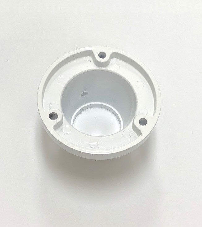 Ancrage d'aluminium blanc