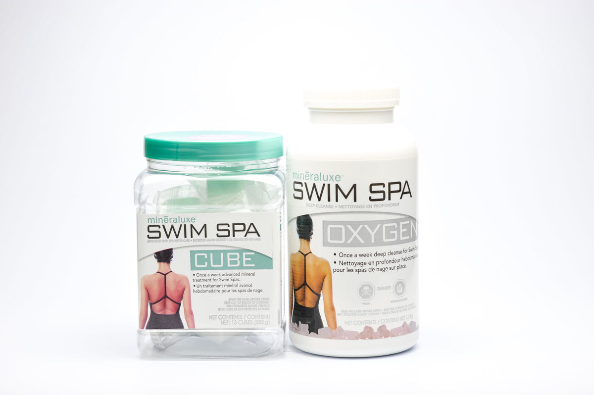 Minéraluxe maintenance kit for a swim spa