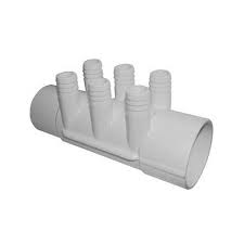 Waterway Manifold 2 in x 2 in with 6 outlets 3/4 in – 672-7150