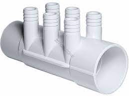 Waterway Manifold 2 in x 2 in with 6 outlets 3/4 in – 672-7150