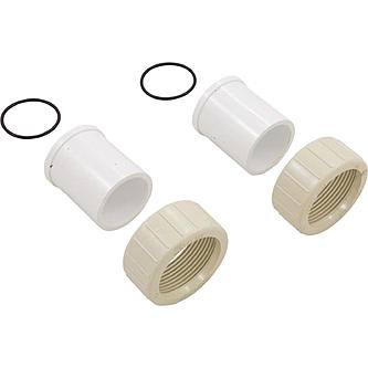 Set of 2 Pentair unions for SuperFlo and SuperMax pumps – 350157 / 351157