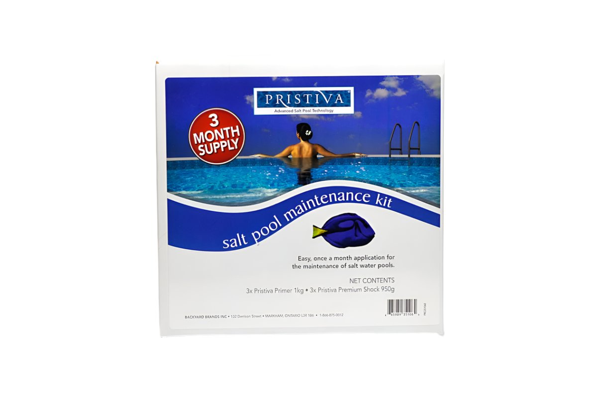 Pristiva 3-Month Maintenance Kit for Saltwater Pools – Complete Treatment Program