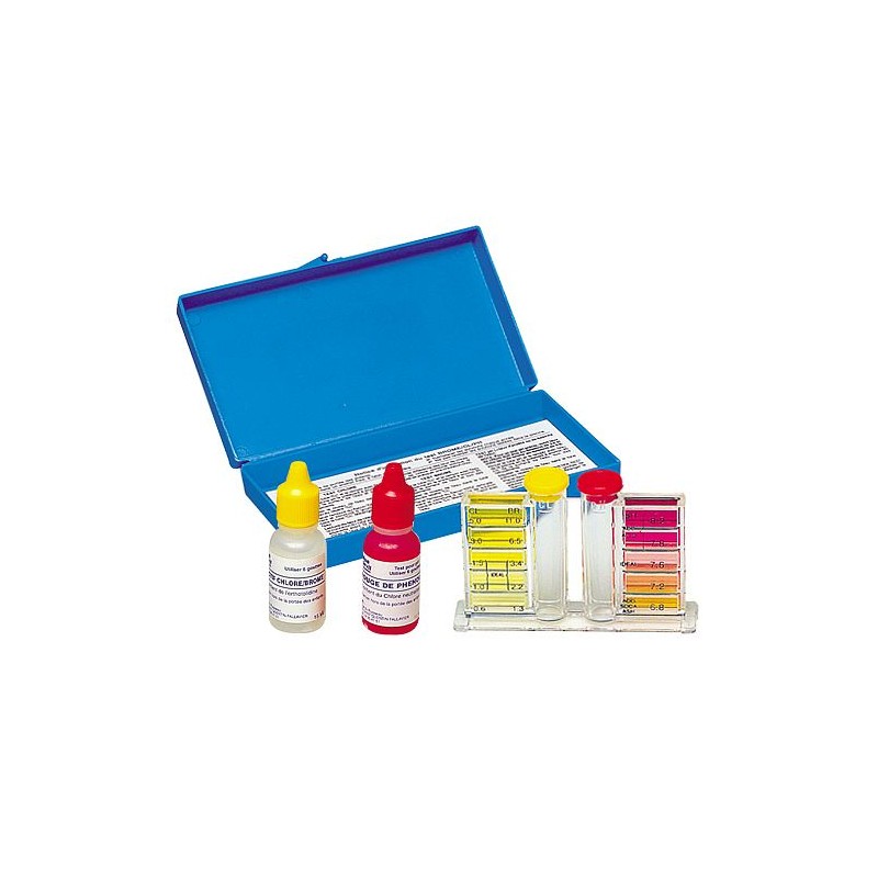Chlorine & pH Test Kit for Pool and Spa