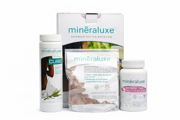 Trousse Minéraluxe Brome pour spa – comparaison chlore ou brome