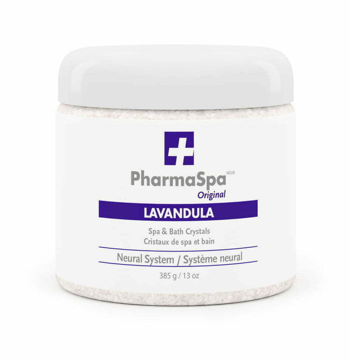 Cristaux aromatiques PharmaSpa Lavandula – guide des 16 parfums pour spa