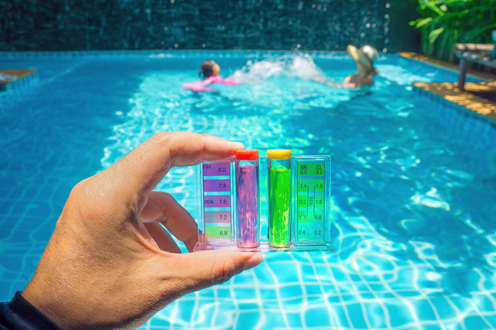 Test d'eau piscine