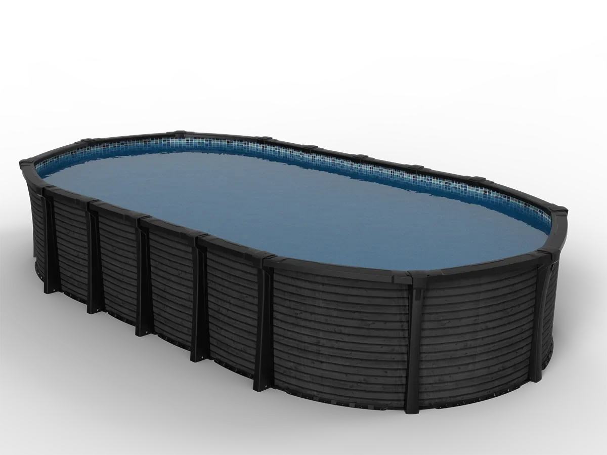 Piscine hors terre Phoenix Carvin ovale, visuel de présentation