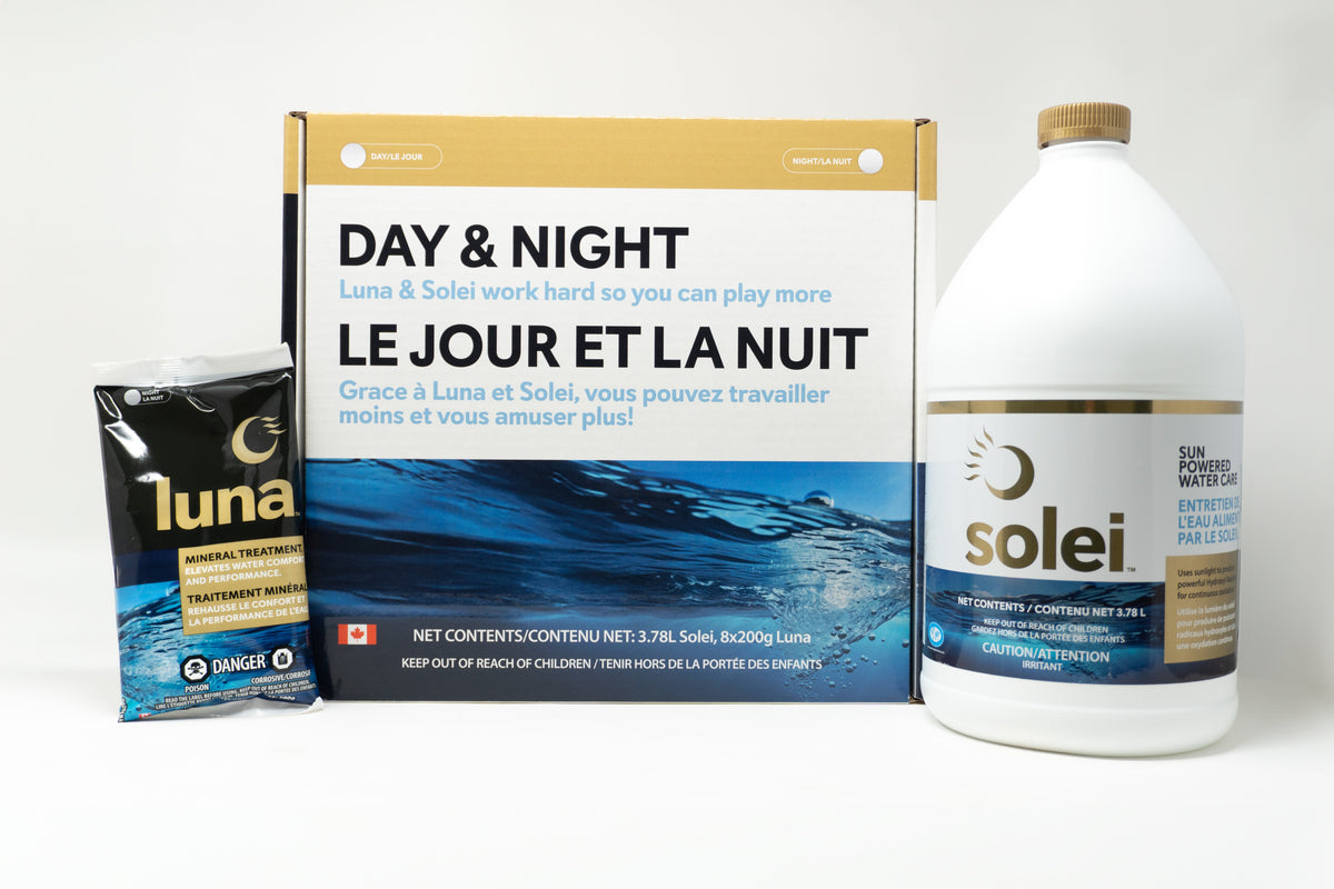 Solei & Luna Day & Night – Produits d’entretien pour piscine