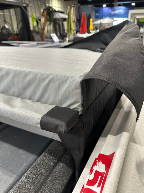 Premium DreamMaker Cabana & CrossOver Spa Cover – Black PRO-TEX 80 in x 80 in