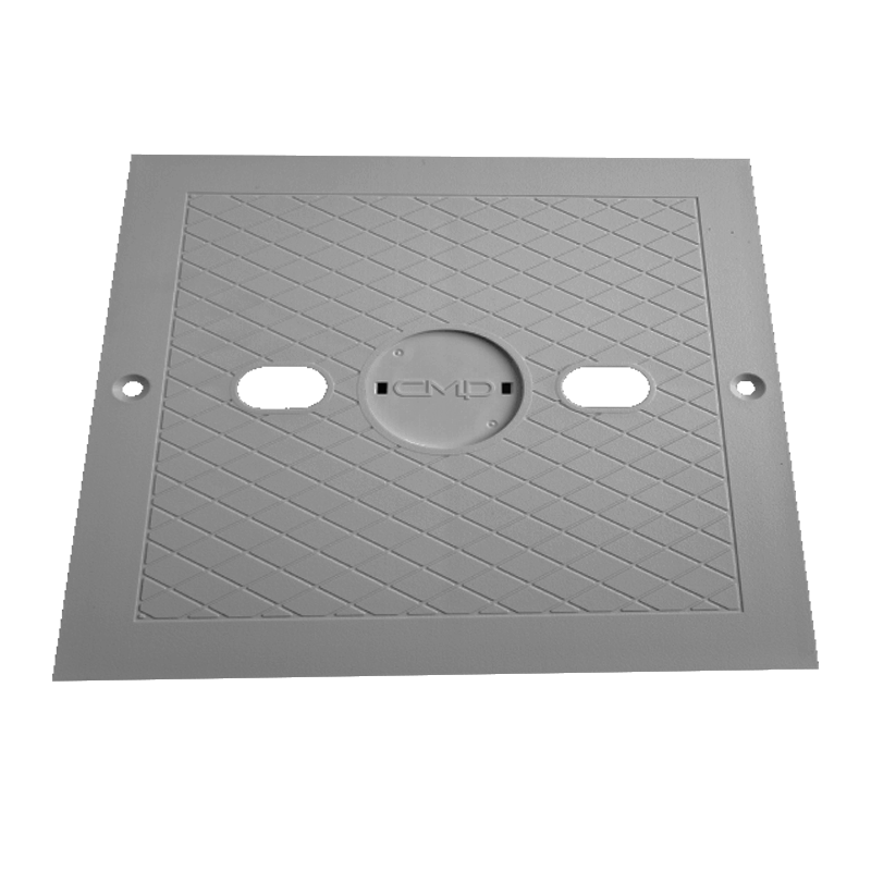 CMP Charcoal Gray Square Skimmer Lid – Replacement for Hayward SPX1082E and Waterway – 25538-501-000