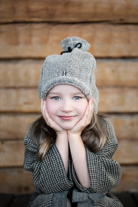 Linen terry sauna hat – Thermal protection and comfort
