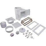 Wide Track Auto-Skim Skimmer with Bottom Drain – Hayward SP10852OMTE (white)
