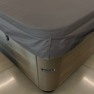 Cover for Bullfrog Spa A6 – Coffee 88" x 80" – Bifold - Open Box