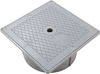 Hayward SPX1082EFDGR – Square Collar and Dark Gray Skimmer Lid (Series 1080)