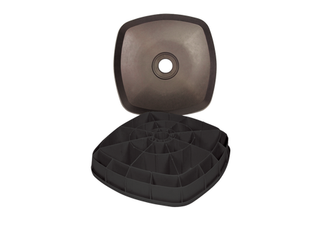 Treasure Garden AKZ Parasol Base – Offset Parasol Base (AKZP, AG25T, AG25SQ) that can hold 200 lb of sand