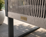 Square Oriental Bay Dining Chair by ATOLL | Contemporary Elegance and Superior Comfort  