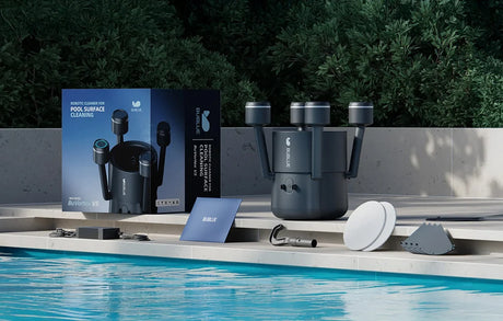 BuBlue F10 Surface Robot – Wireless Smart Pool Cleaner