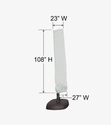 Housse Treasure Garden PFC920 / CP920 pour parasol déporté AKZ